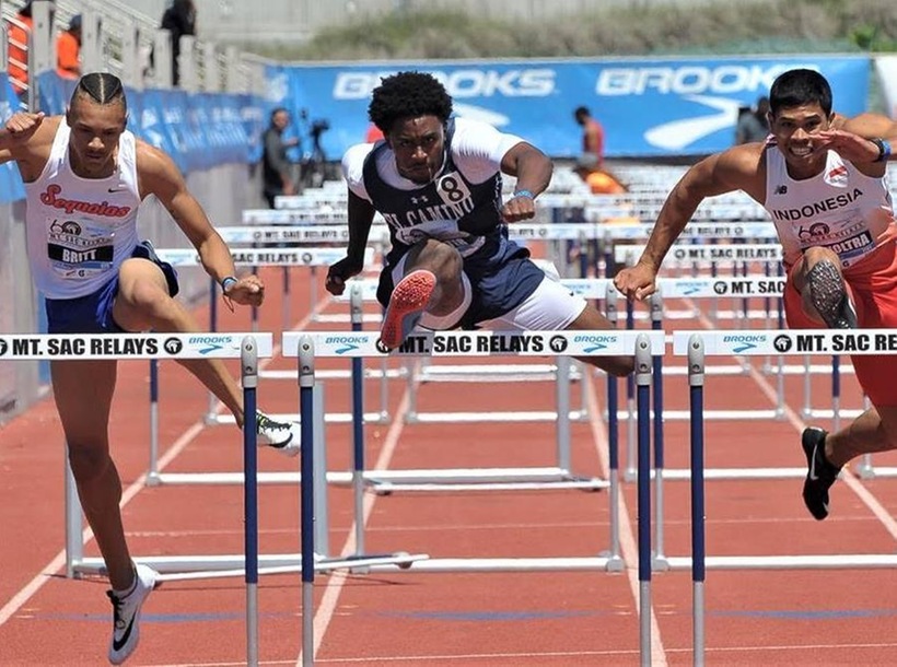 Jasher Foster's Second Place Finish Leads ECC Quartet at the Mt. Sac Relays